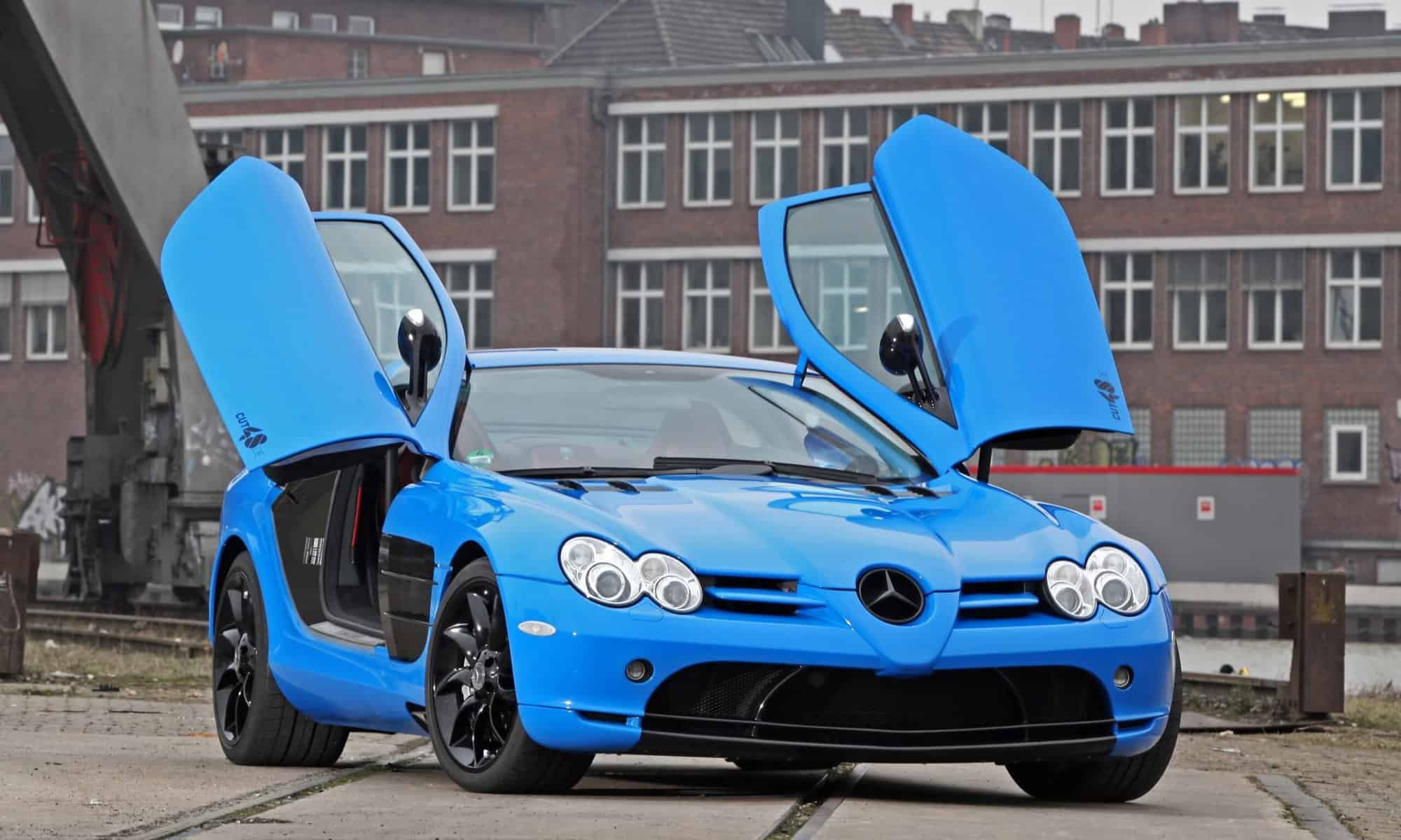 CUT48 Mercedes SLR McLaren Car Wrap 1