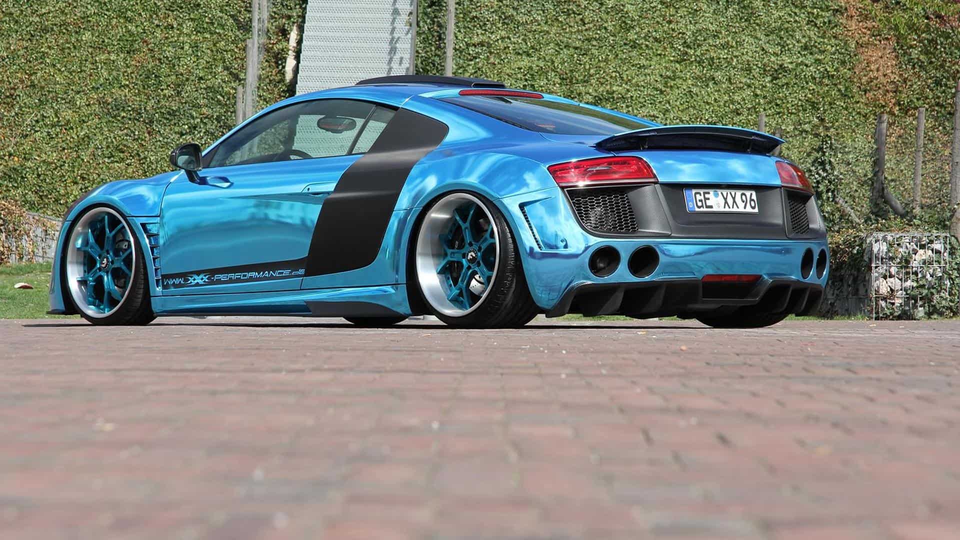 XXX Performance Audi R8 Chrome Blue 3