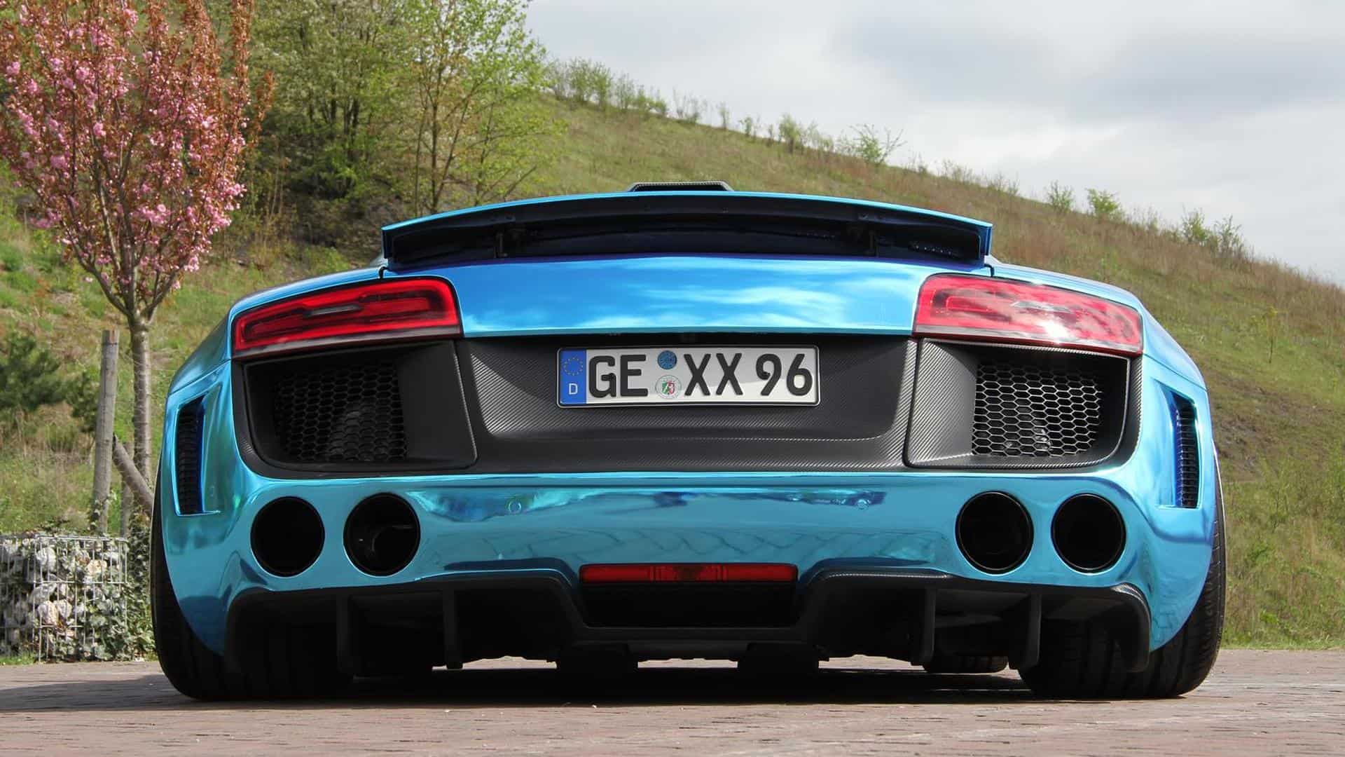 XXX Performance Audi R8 Chrome Blue - Fancy Tuning